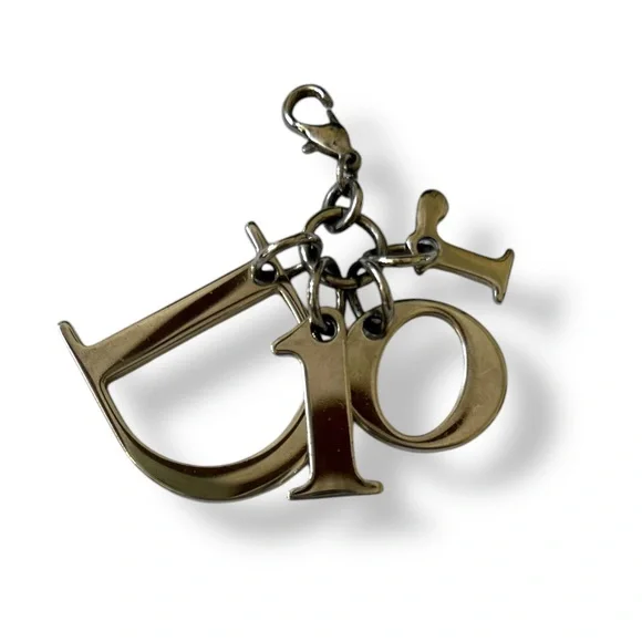 Lady Dior Cannage Quilted Cherry Red Patent Leather Calfskin Wallet Bag & Chain - Picture 5 of 17